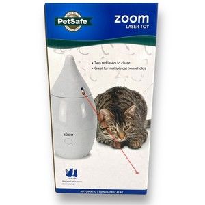PetSafe ZOOM Laser Cat Toy Automatic Rotating Interactive Hands Free - Auto off